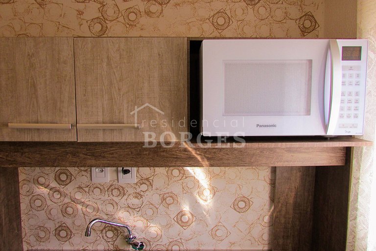 Apartamento família econômico no Residencial Borges