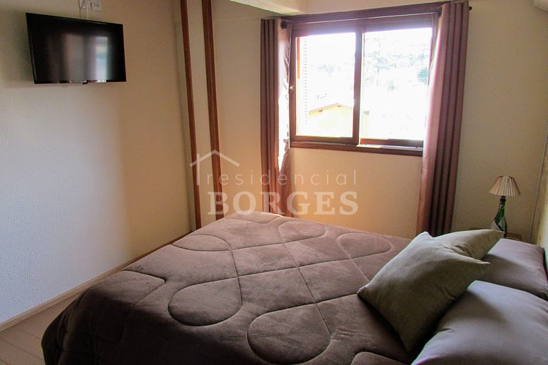 Apartamento família econômico no Residencial Borges