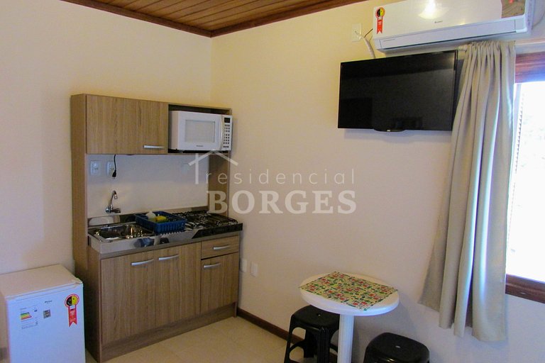 Apartamento família confortável e econômico em Canela.