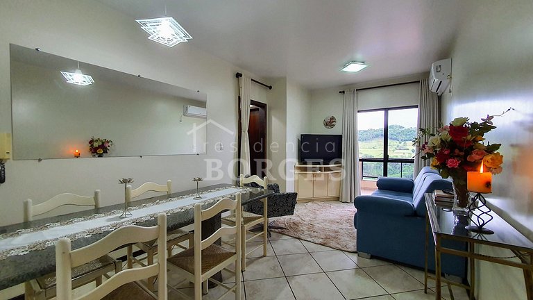 Apartamento para alugar nas piscinas termais de Piratuba