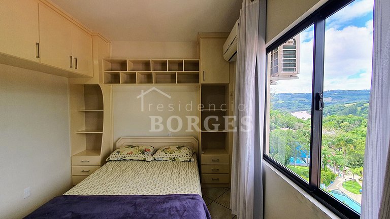 Apartamento para alugar nas piscinas termais de Piratuba