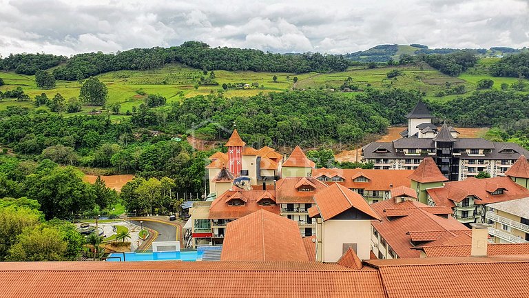 Apartamento para alugar nas piscinas termais de Piratuba