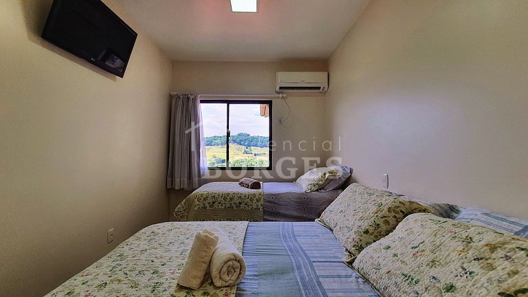 Apartamento por temporada ao lado das Termas de Piratuba