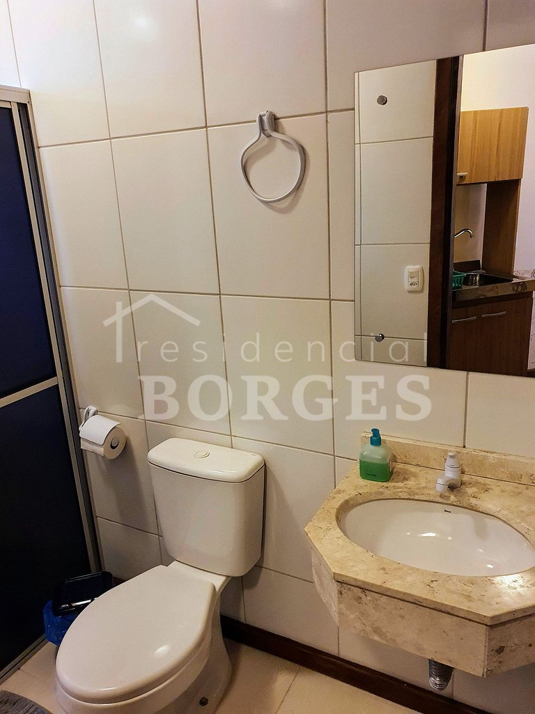 Apto conforto minimalista no Residencial Borges de Canela