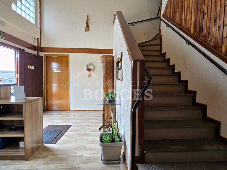 Apartamento casal luxo romântico com varanda perto do centro