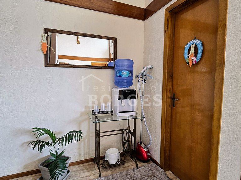 Apartamento casal luxo romântico com varanda perto do centro