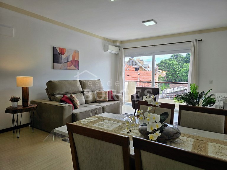 Apartamento de família completo com garagem | centro Canela