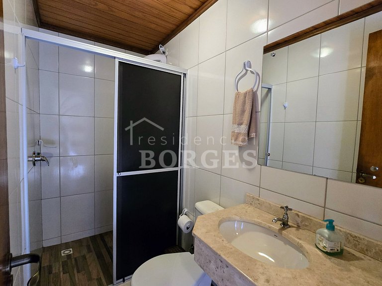 Apartamento casal conforto minimalista | Residencial Borges