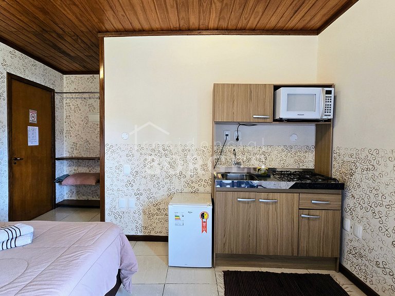 Apartamento família confortável e econômico em Canela.