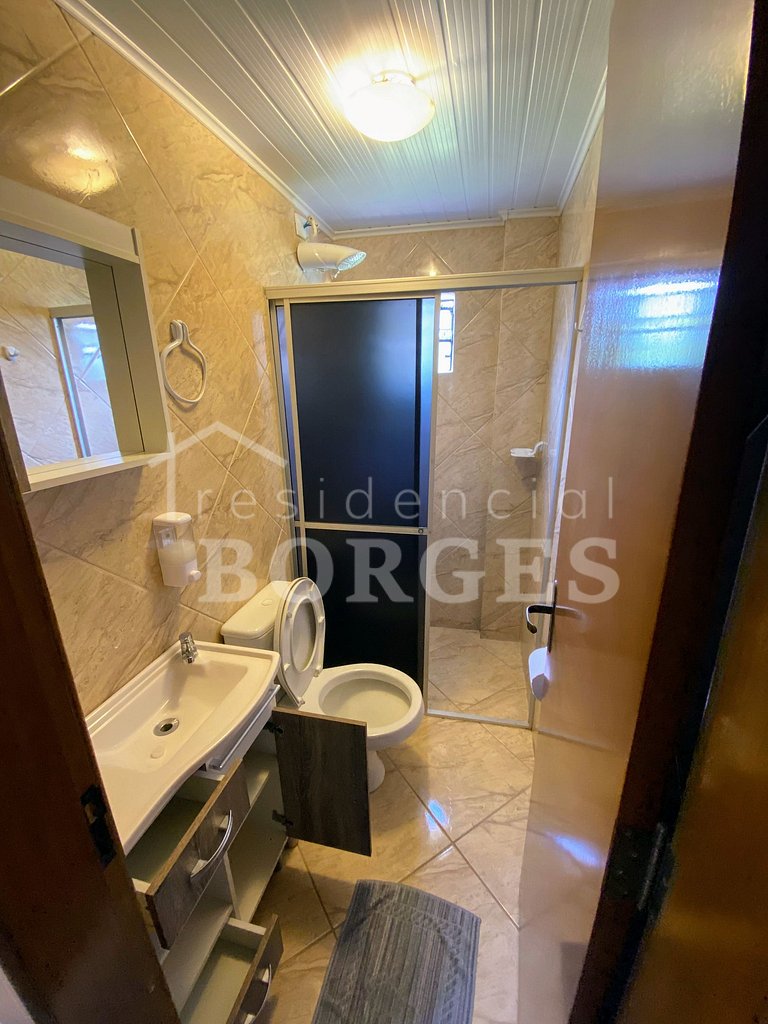 Apartamento com internet, ar condicionado e cozinha equipada