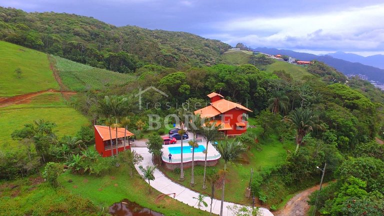 Chácara em sítio particular com vista espetacular e localiza