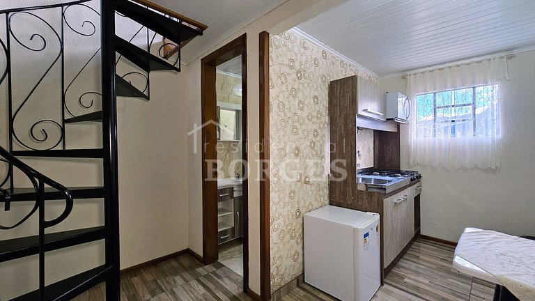 Apartamento família econômico no Residencial Borges