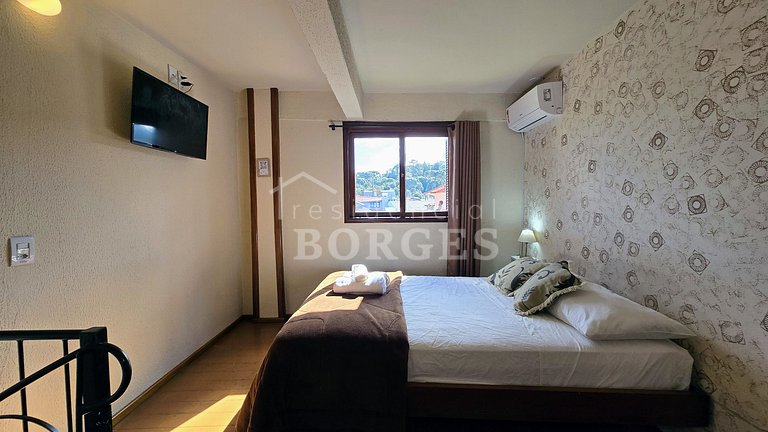 Apartamento família econômico no Residencial Borges