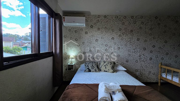 Apartamento família econômico no Residencial Borges