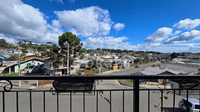Apartamento casal luxo romântico com varanda perto do centro