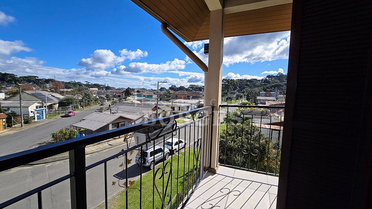 Apartamento casal luxo romântico com varanda perto do centro