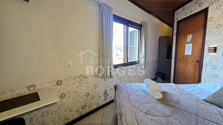 Apto conforto minimalista no Residencial Borges de Canela