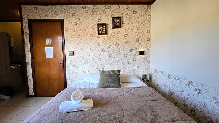Apto conforto minimalista no Residencial Borges de Canela