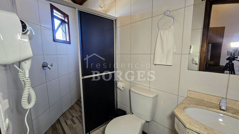 Apto conforto minimalista no Residencial Borges de Canela